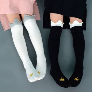 Meisje Midden kous Sokken Peuter Prinses Katoen knie hoge sokken Lente Zomer 6 Stijlen voor 2-6Y
