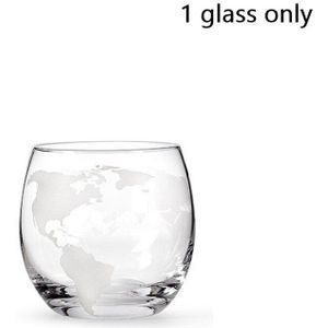 Whiskey Decanter Globe Wijn Glas Set Zeilboot Schedel Binnen Kristal Whisky Karaf Met Fijn Hout Stand Drank Decanter Voor Vodka