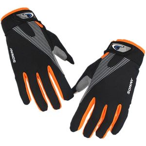 Hoge Elasticiteit Outdoor Fietsen Handschoenen Ademend Rijden Handschoenen met Anti-slip Screen-tastbaar Unisex Werkhandschoenen