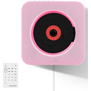 Beesclover Wandmontage Cd-speler Hifi Luidsprekers Draagbare Bluetooth Muziek Speler Met Afstandsbediening Fm Radio R57