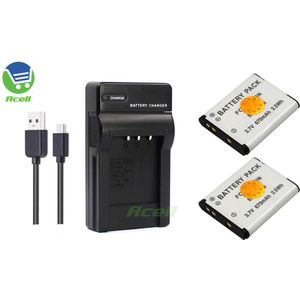 NP-BJ1 Batterij + Usb Oplader Voor Sony RX0 DSC-RX0 / RX0 Ii DSC-RX0M2 / DSC-RX0M2G RX0II Actie Camera