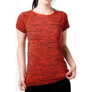 Grote Size Yoga Quick Dry Running Slanke Overhemd Mouwen Zweetabsorberende Fitness T-shirt Ademend Top Kleding Sport Vrouwen Korte