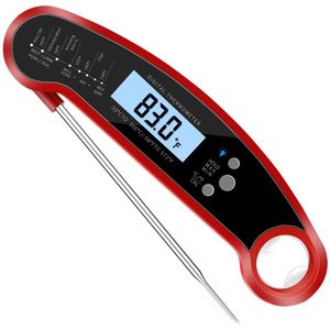 Automatische Schakelaar Digitale Barbecue Thermometer Vlees Temperatuur Waterdichte Instant Read Thermometer Met Kalibratie Backlight