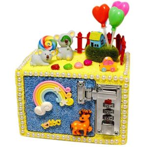 Diy Fun Hout Sieraden Doos Craft Kit Kids Speelgoed Voor Meisjes Houten Schatkist Kunsten En Ambachten Decoratie Ornamenten