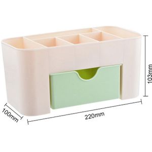 Plastic Make Organisatoren Opbergdoos Cosmetische Drawers Sieraden Display Box Case Desktop Make Up Container Dozen Organizer