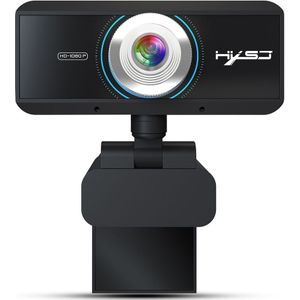 Hxsj S4 Full Hd 1080P Webcam Handmatige Focus Computer Camera Ingebouwde Microfoon Video Call Web Camera Voor pc Laptop Webcam