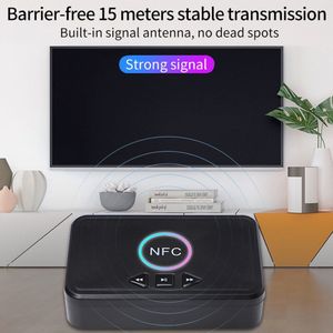 Dongle Stereo Receptor Audio Stereo Adapter Usb Stereo Music Draadloze Adapter Draadloze Nfc Bluetooth 5.0 Ontvanger