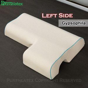 Purenlatex Memory Foam Paar Kussen Arm Kussen Voor Slapen Geen Druk Side Sleeper Voor Nek En Schouder Pijn Multifunctionele