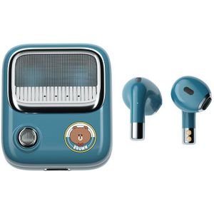 Mobiele Telefoon Accessoires Draadloze Bluetooth Headset Semi In Ear Sport Waterdicht En Ruisonderdrukking Stereo Retro Headset