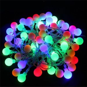 5 M 40 LED RGB guirlande String Fairy bal Licht Voor Bruiloft Kerst decoratie lamp Festival outdoor verlichting 220 V