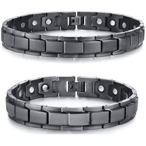 Sales Mannen, Zwart Enkelbandje Rvs Magnetische Enkelband Armbanden Producten Jbrm-001