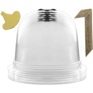 Tuin Cloche Isolatie Cover Temperatuur Nursery Transparante Mini Kas Pvc Zaailing Onderhoud Plastic Plant Covers