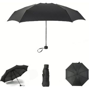 Draagbare Kleine Mode Opvouwbare Paraplu 180G Reizen Regen Protaction Anti-Uv Waterdichte Mini Pocket Parasol Meisjes Vrouwen Mannen