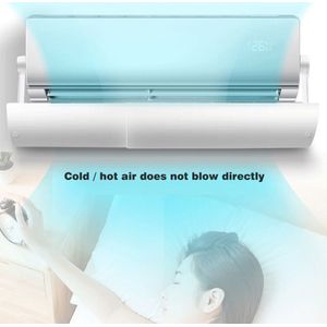 Blazen Voorruit Anti Directe Airconditioner Cover Baffle Schaalbare Airconditioning Voor Huishoudelijke Slaapkamer Ornamenten