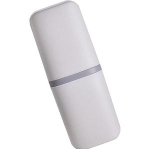 Draagbare Tandenborstel Tandpasta Handdoek Case Voor Reizen Grote Capaciteit Plastic Opbergdoos 2 In 1 Camping Organizer