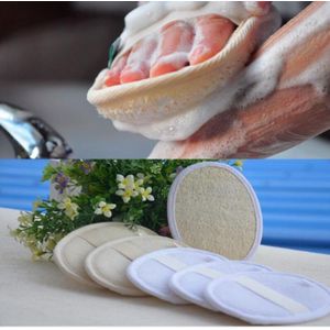 Natuurlijke Bad Loofah Spons Borstel Natuurlijke Washandje Body Borstel Soft Loofah Spons Bad Bommen Voor Toiletartikelen Gereedschap