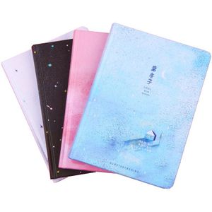 Koreaanse Creatieve A5 Papier Notebook Kleur Pagina 'S Leuke Hardcover Dagboek Planner Note Book School Kantoorbenodigdheden Supplies