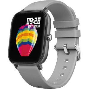 1.4 Inch Slimme Horloge Mannen Vrouwen Full Touch Fitness Tracker Bloeddruk Stappenteller Smart Clock Smartwatch Voor Ios Android Iphone