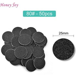 100Pcs Vervanging Schuurpapier Schijven 80 #120 #180 # Voor Elektrische Voet File Hard Skin Eelt Remover Pedicure gereedschap