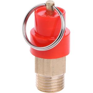 1PC 1/4 ''10 KG BSP Air Compressor Veiligheidsventiel Overdrukventiel Regulator