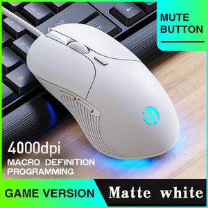 2024 Beroep Bedrade Gaming Muis 6 Knoppen 7200 Dpi Optische Usb Computer Muis Voor Pc Laptop Gamer Muizen Mute Bedrade Muis