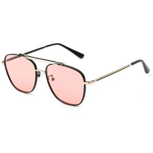 FENCHI Nachtzicht Glazen Voor Rijden Roze Verkleurd Zonnebril Vrouwen Mannen Zonnebril Dames Rose Gold Frame Oculos Feminino