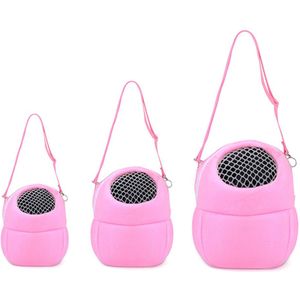 Roze Kleine Dier Carriers Coral Fleece Pet Hamster Accessoire Chinchilla Bunny Product Egel Pluche Huis Eekhoorn Konijnenhok