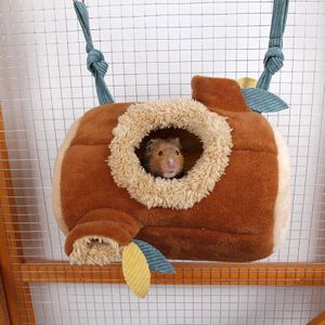 Warm Leuke Katoenen Stump Vorm Hamster Slaapzak Chinchilla Hangmat Vogel Suiker Zweefvliegtuig Opknoping Bed Kooi Nest Kleine Pet Supply