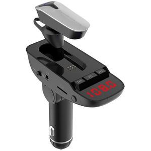 Auto Bluetooth Kit Fm Draadloze Zender O Ontvangen MP3 Speler Handsfree Usb Charger Fm Modulator ER9