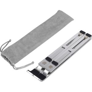 Verstelbare Opvouwbare Aluminium Laptop Stand Desktop Notebook Houder Bureau Laptop Stand Voor 10-15.6 Inch Macbook Pro Air