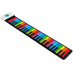 49 Toetsen Digitale Toetsenbord Flexibele Roll Up Piano Met Luidspreker Elektronische Hand Roll Piano Voor Muziek Liefhebbers Kids kind
