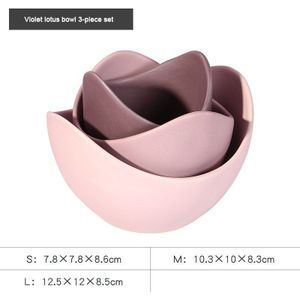 Lotus - Keramische Gerechten Set - Abstract - Fruitschaal - Bloem