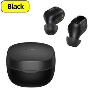 Baseus Tws Bluetooth Oortelefoon Stereo Bass Draadloze Eeadphones Met Mic Vingerafdruk Touch Noise Cancelling Oordopjes Ai Controle