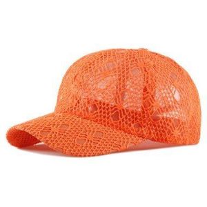 Xdanqinx Verstelbare Size Vrouwen Hollow Ademend Baseball Caps Mesh Cap Zomer Ventilatie Kant Vrouwelijke Hoed Merken Cap