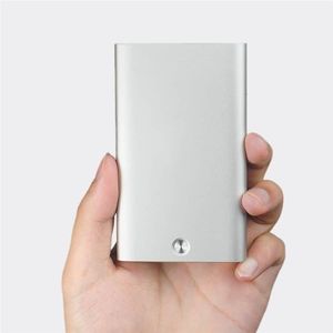 Voor Xiaomi Automatische Up Kaarthouder Mannen Visitekaartje Credit Card Slim Aluminium Storage Case Cover Pouch