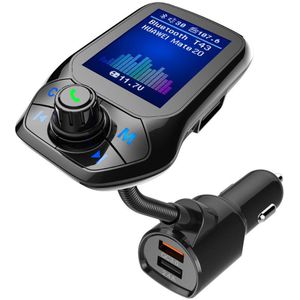 Magideal Bluetooth Car Kit Fm-zender Draadloze Radio Handsfree Adapter