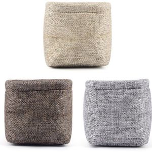 Creatieve Eenvoudige Mini Doek Pen Houder Briefpapier Potlood Organisator voor Bureau Kantoor Accessoires Levert Briefpapier
