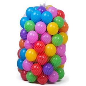 50/100Pc Bal Zachte Kleuren Plastic Oceaan Bal Eco-vriendelijke Baby Speelgoed Bal Kid Swim Pit Toy Baby Producten buiten Wave Oceaan Bal