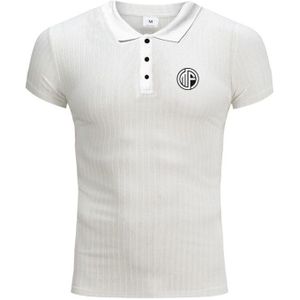 Mens Casual Mode Ademende Gebreide Polo Tshirt Hete Zomer Polo Shirt Mannen Zakelijke Korte Mouw Polo Shirt Voor mannen