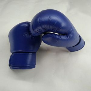 Pu Blauw Bokshandschoenen Volwassen Taekwondo Apparatuur Volwassen Sanda Handschoenen Vechten Handschoenen Fitness Apparatuur Fitnessapparatuur