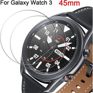 9H Film Voor Samsung Galaxy Watch3 45Mm Premium Gehard Glas Voor Galaxy Horloge 3 45Mm Anti-kras Screen Protector Cover