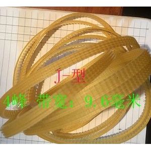 Hoogwaardige 2 stks/partij PU Riem 580J4 Geribbelde J580 4PJ580/4 ribben