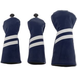 3 Packs Duurzaam Hout Hoofd Cover Protector 400cc Headcover Guard Golfer