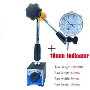 Dial Indicator Magnetische Houder Dial Gauge Magnetische Stand Base Micrometer Meten Uur Type Indicator Meting Gereedschap