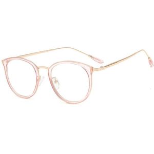 Yooske Kat Bril Frames Vrouwen Ronde Computer Bril Mannen Vintage Clear Optische Brillen Bijziendheid Frame