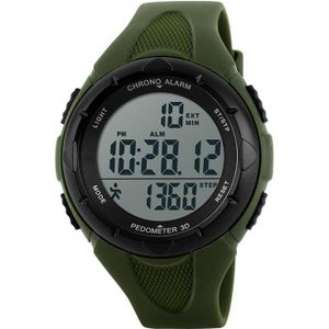 SKMEI Running Sport Horloges Vrouwen Stappenteller LED Digitale Horloges 50M Waterdicht Alarm Kalender Horloges 1108