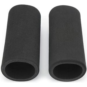 2 Stuks Black Motorcycle Grip Cover Slip-On Foam Anti Trillingen Comfort Soft Handvat Cover Voor Bmw Motorfiets accessoires