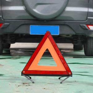 Opvouwbare Auto Voertuig Nood Afbraak Waarschuwing Teken Driehoek Stop Teken Reflecterende Road Veiligheid Praktische Auto Exterieur