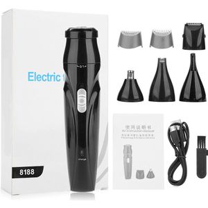 5 IN1Electric Scheerapparaat Neus Oor Haar Trimmerusb Oplaadbare Baard Trimmer Scheerapparaat Wenkbrauw Haar Remover Styling Haar Trimmer Apparaat