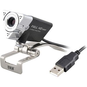 Hd 1080P Desktop Computer Live Camera Met Microfoon Usb Video Webcam Verstelbare Clip Kan Worden Gebruikt Op Lcd, notebook En Crt G4